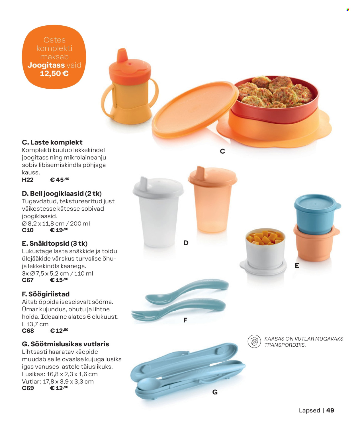 Tupperware kliendileht - KEVAD & SUVI 2024