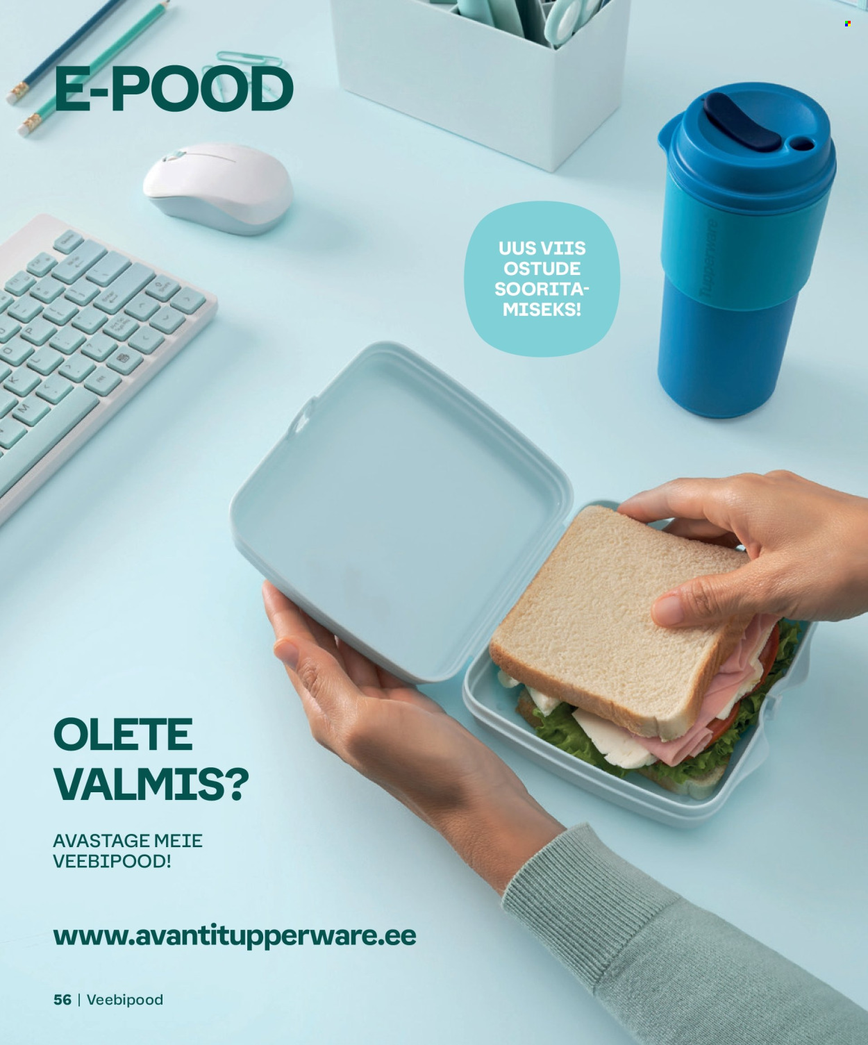 Tupperware kliendileht - KEVAD & SUVI 2024