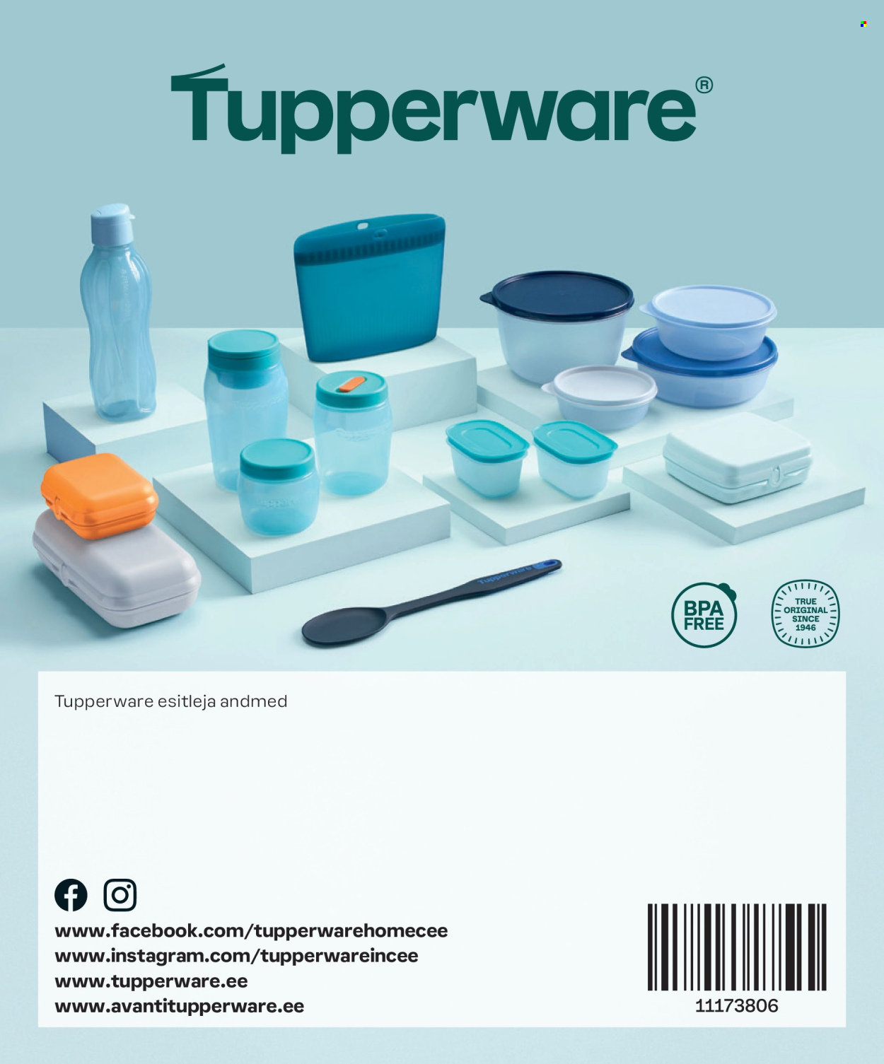 Tupperware kliendileht - KEVAD & SUVI 2024