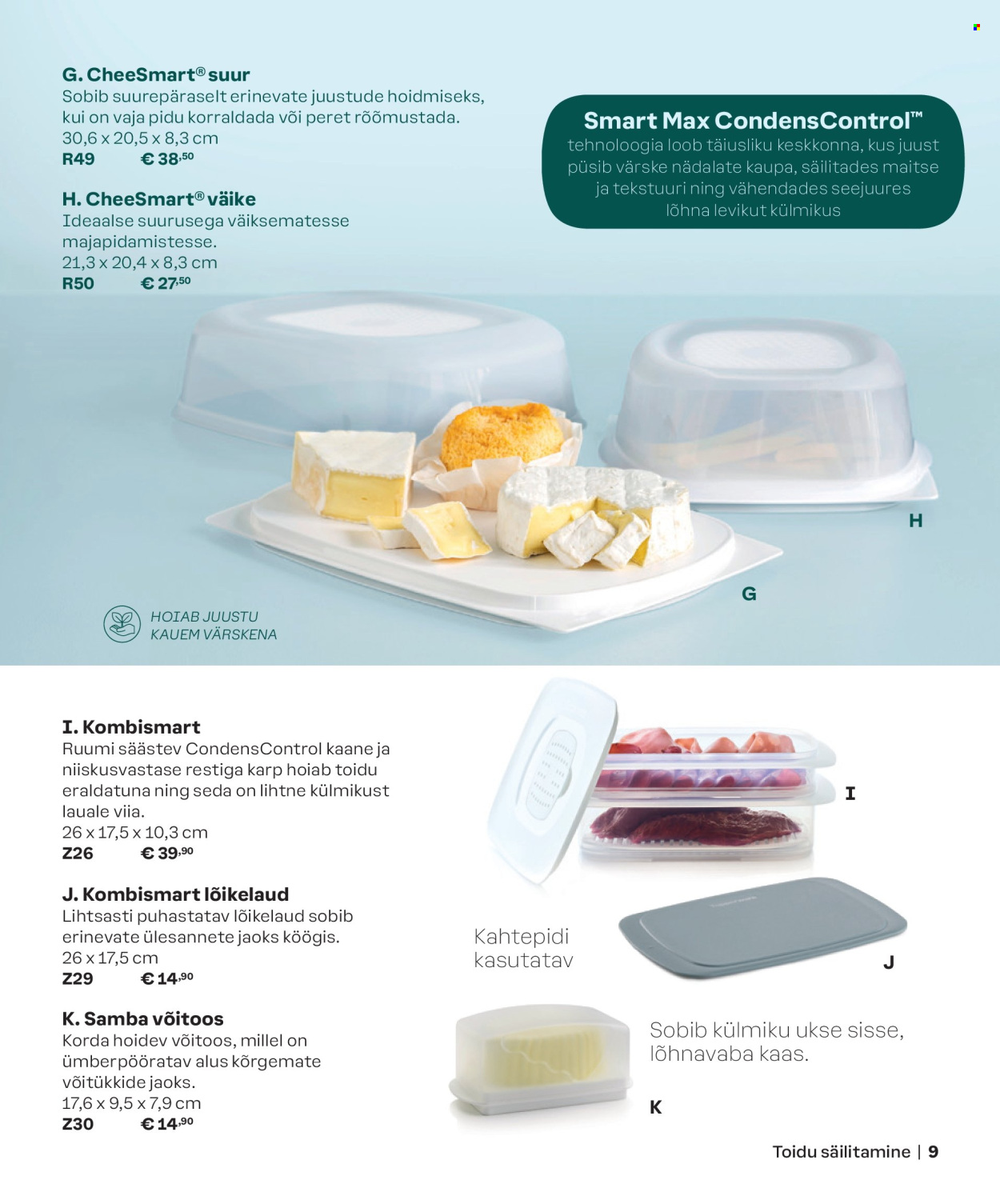 Tupperware kliendileht - KEVAD & SUVI 2024