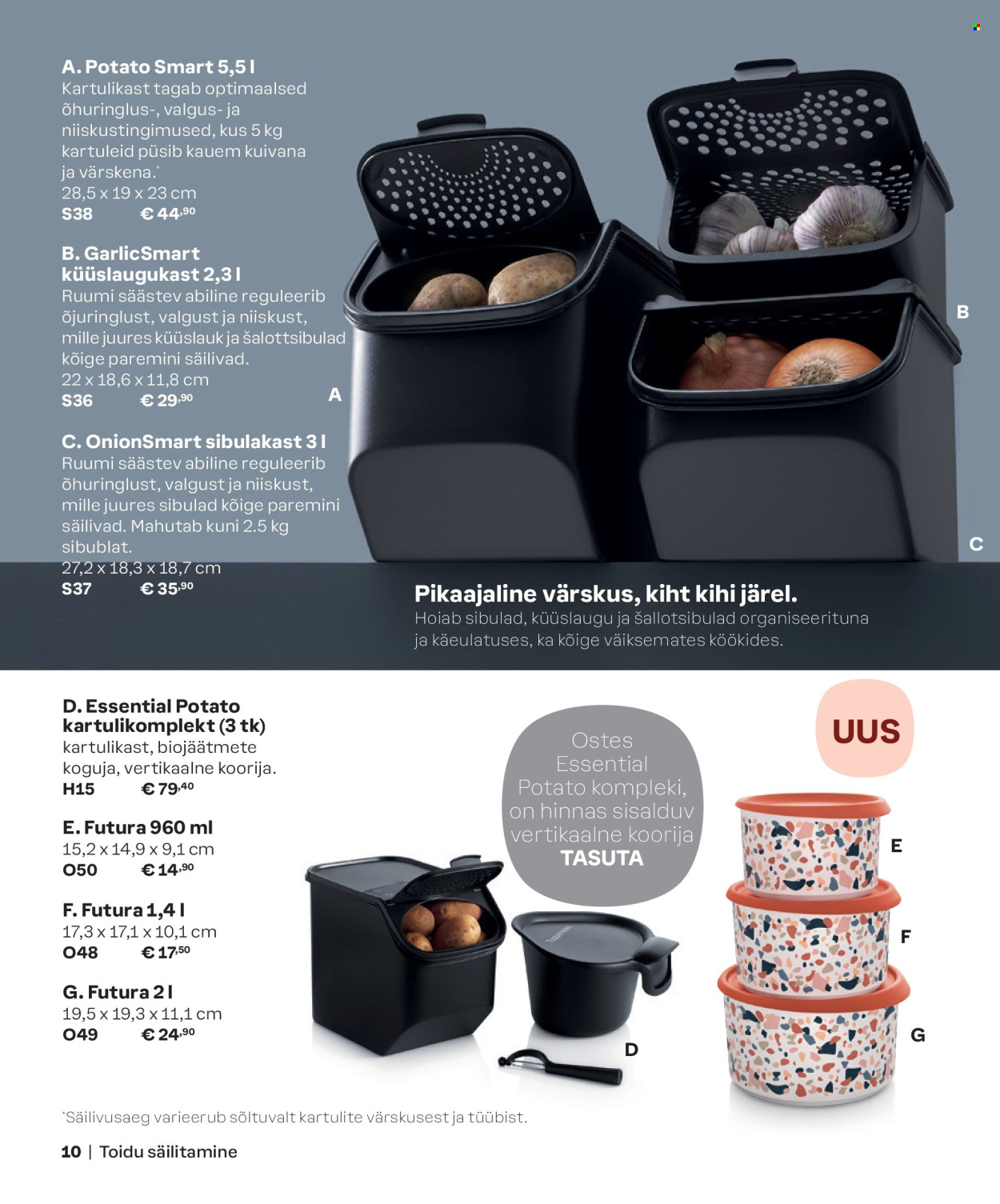 Tupperware kliendileht - KEVAD & SUVI 2024