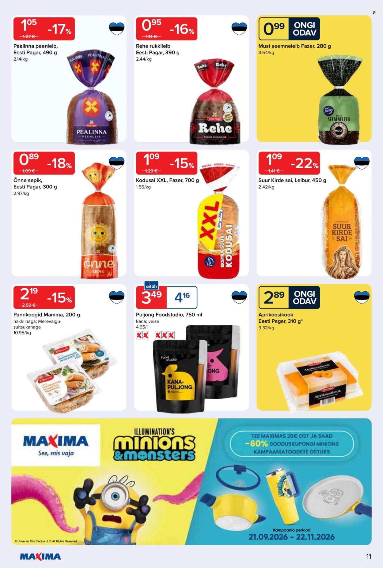 Maxima kliendileht (13.10 - 19.10.2026)