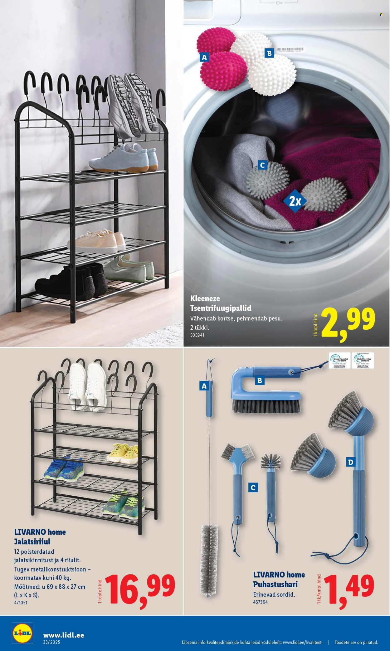 Lidl kliendileht - Tööstuskaupade pakkumised (11.08 - 17.08.2025)