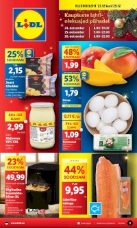 Lidl kliendileht - Kliendilehed (23.12 - 29.12.2024)