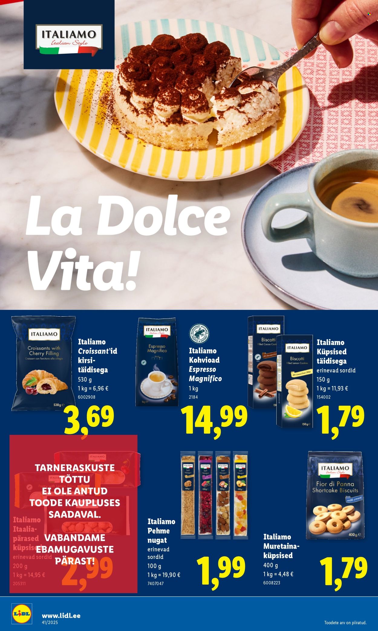 Lidl kliendileht - Nädalalõpu pakkumised (9.10 - 12.10.2025)