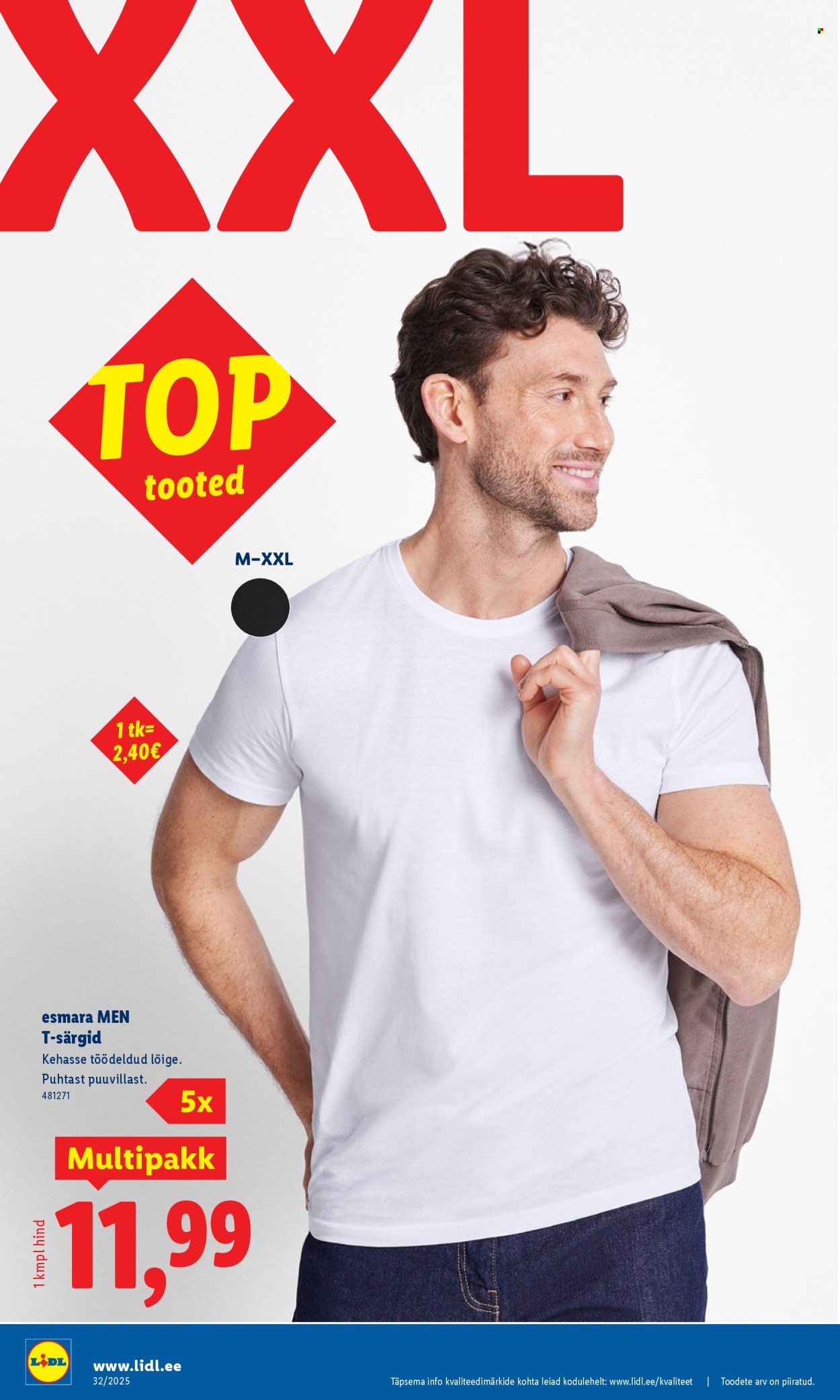 Lidl kliendileht - Tööstuskaupade pakkumised (4.08 - 10.08.2025)