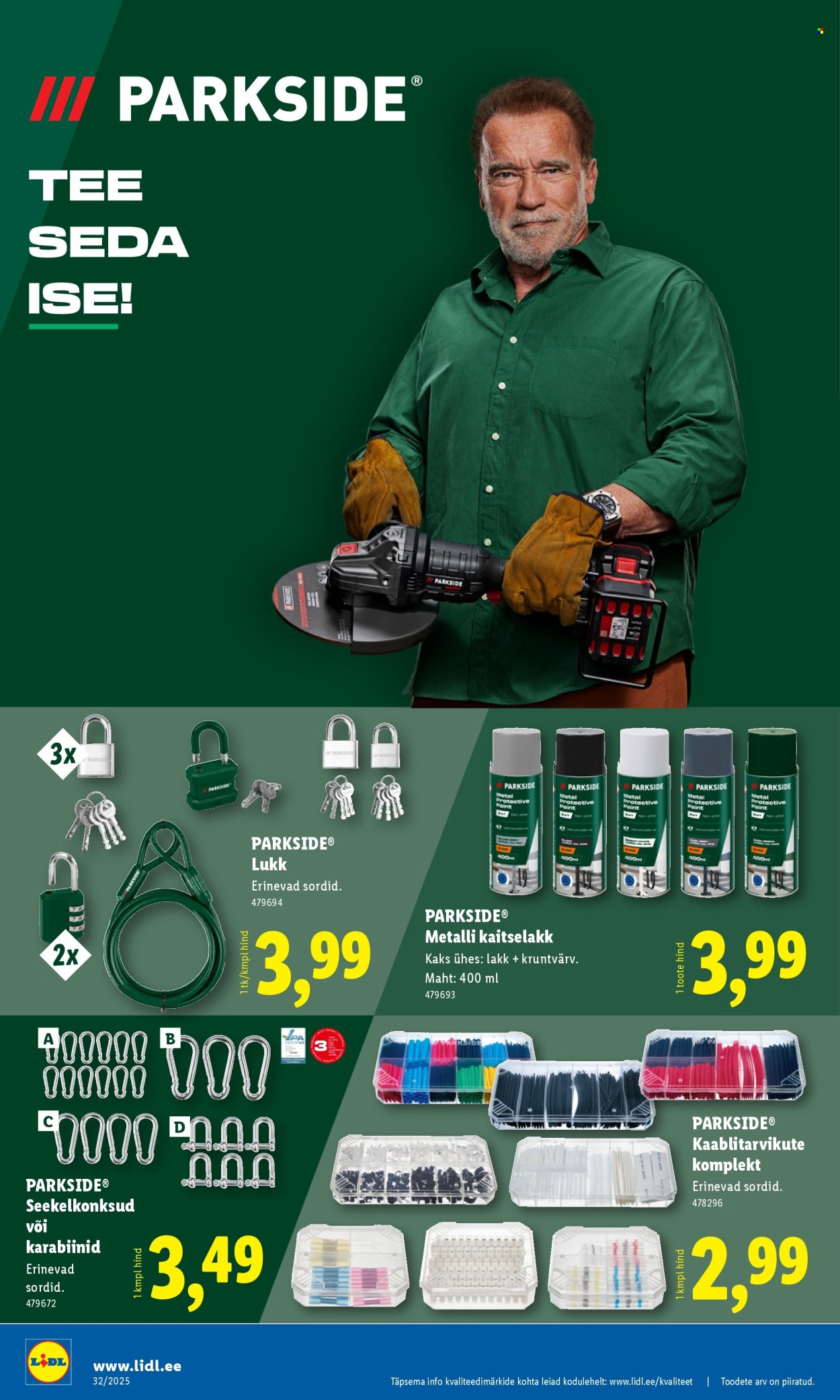 Lidl kliendileht - Tööstuskaupade pakkumised (4.08 - 10.08.2025)