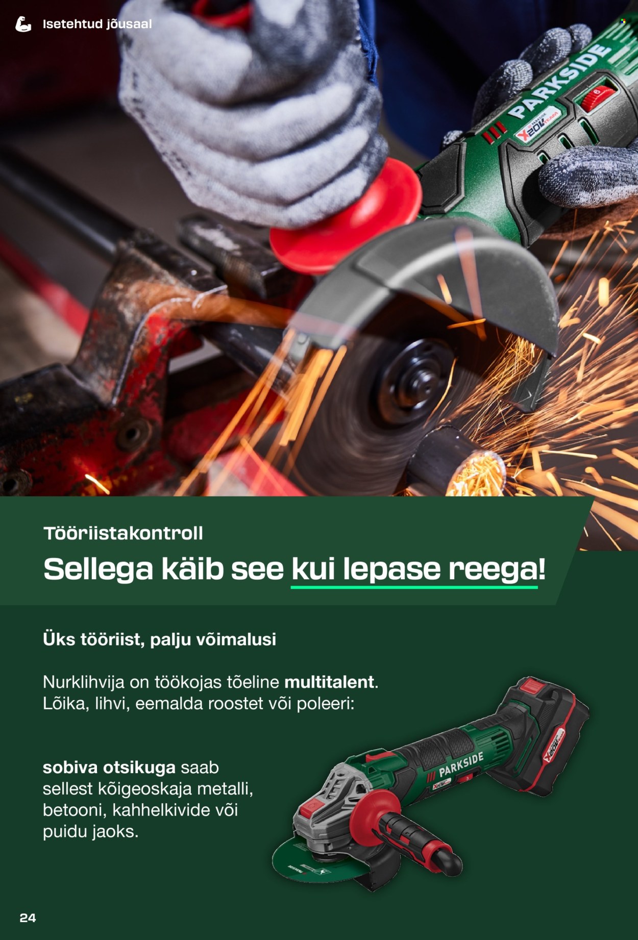 Lidl kliendileht - PARKSIDE kataloog