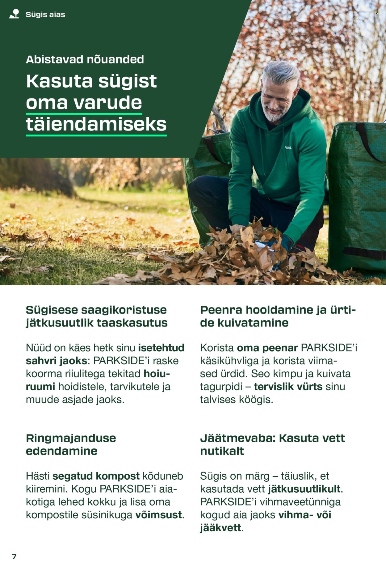 Lidl kliendileht - PARKSIDE kataloog