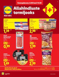 Lidl kliendileht - Allahindluste tormijooks (8.06 - 14.06.2026)