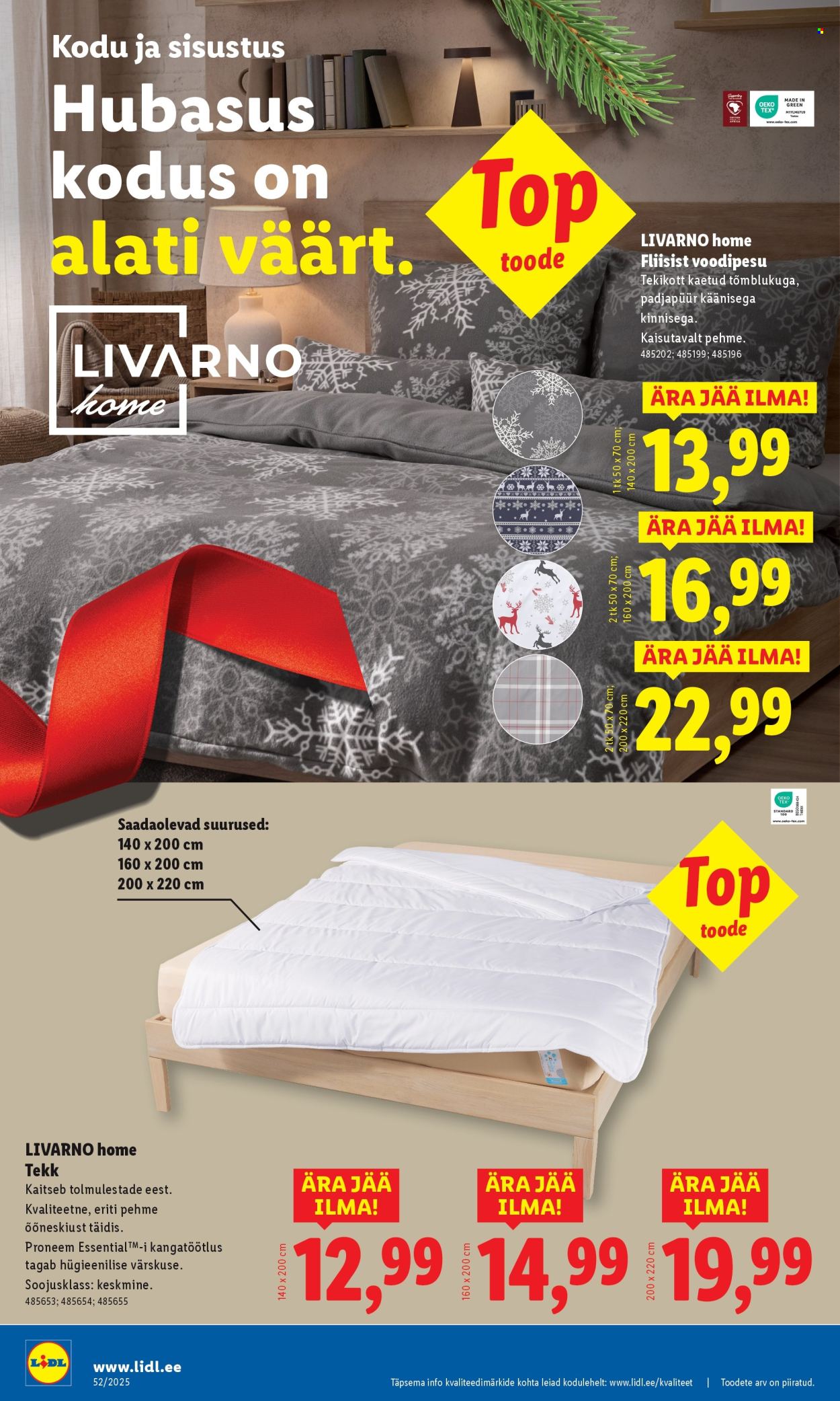 Lidl kliendileht - Kliendileht (22.12 - 28.12.2025)