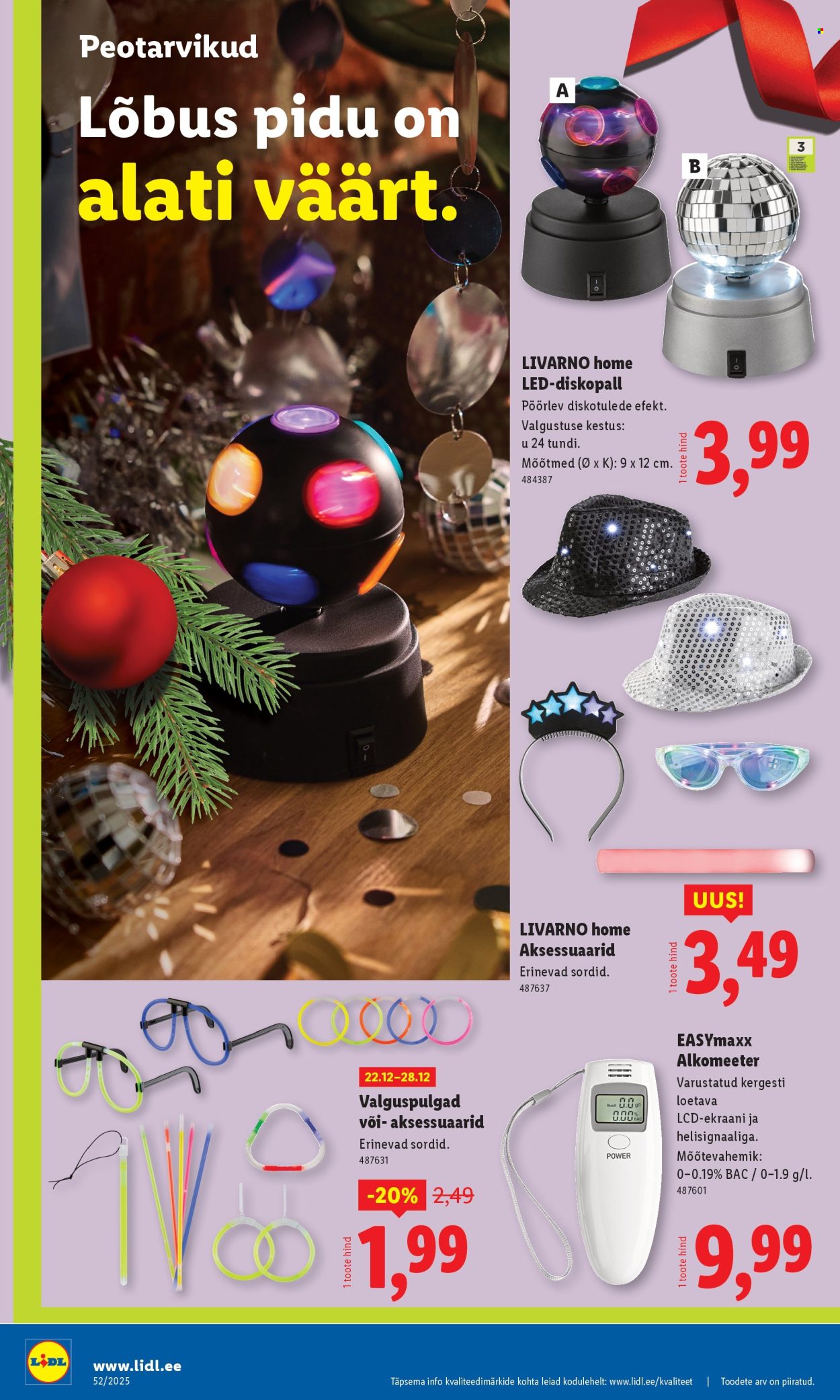 Lidl kliendileht - Kliendileht (22.12 - 28.12.2025)