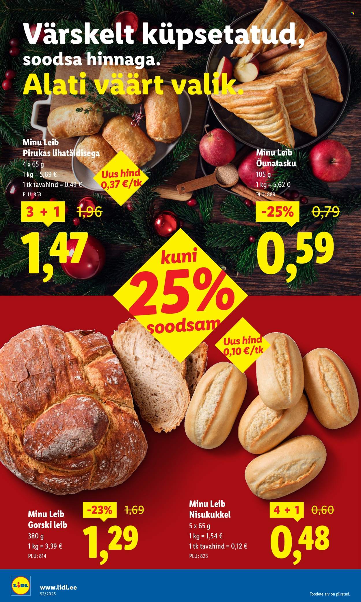 Lidl kliendileht - Kliendileht (22.12 - 28.12.2025)