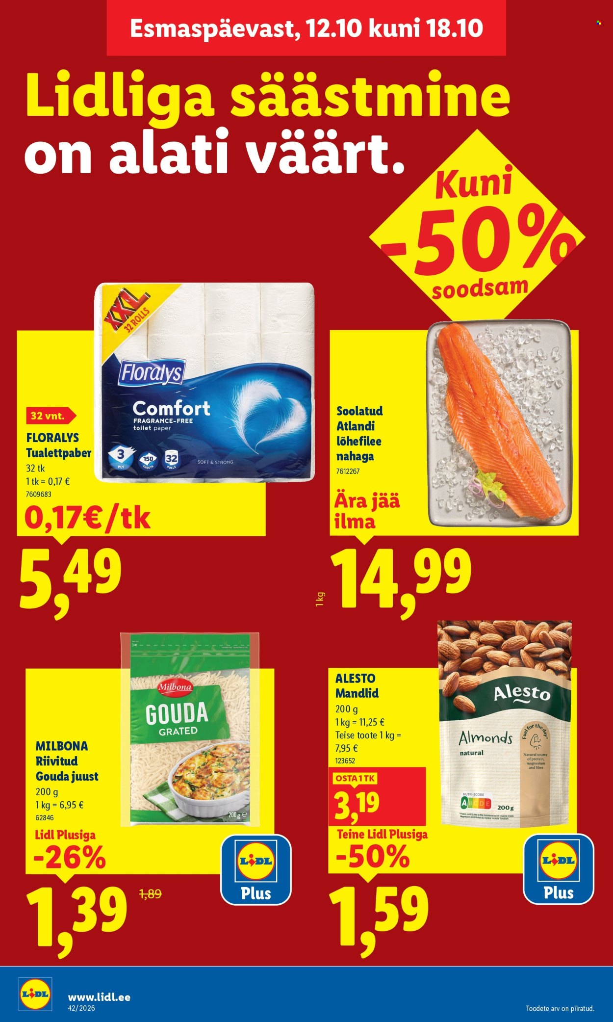 Lidl kliendileht (12.10 - 18.10.2026)