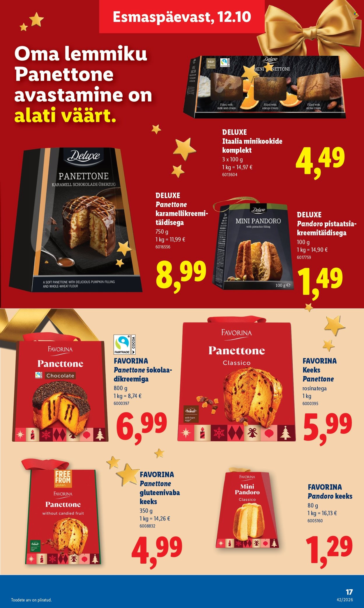 Lidl kliendileht (12.10 - 18.10.2026)