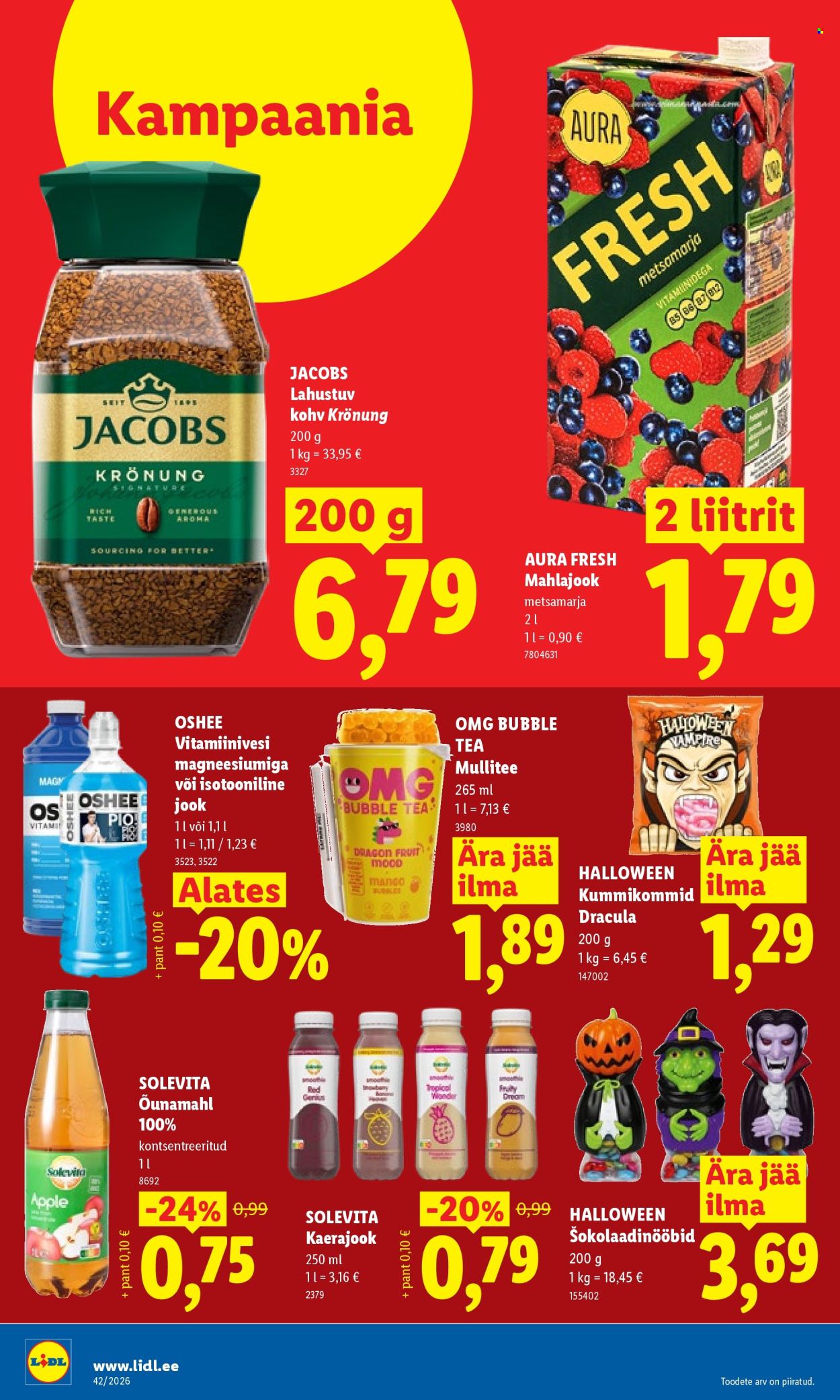 Lidl kliendileht (12.10 - 18.10.2026)
