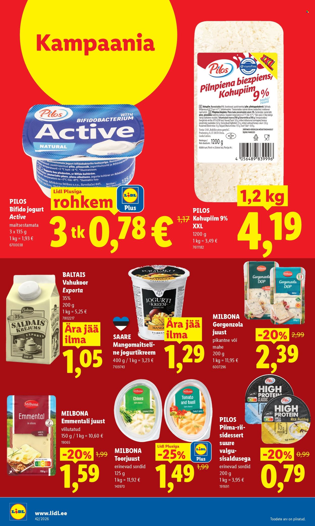 Lidl kliendileht (12.10 - 18.10.2026)