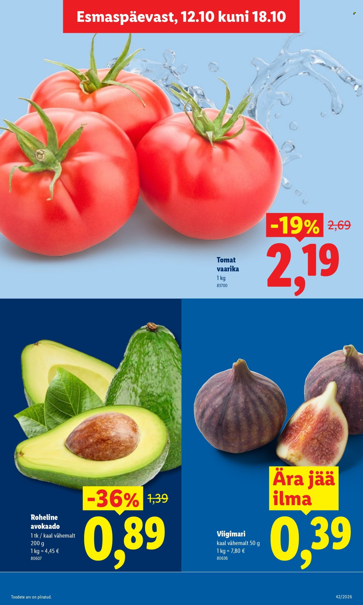 Lidl kliendileht (12.10 - 18.10.2026)