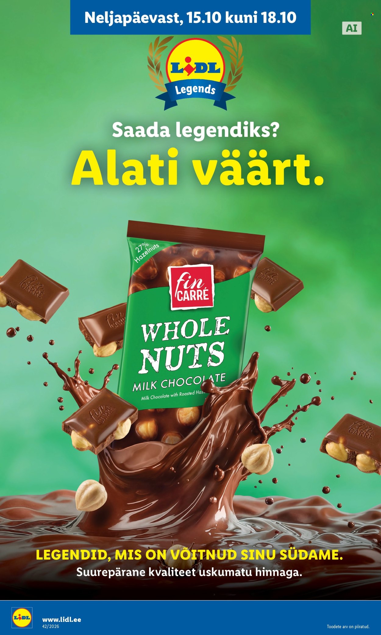 Lidl kliendileht (12.10 - 18.10.2026)