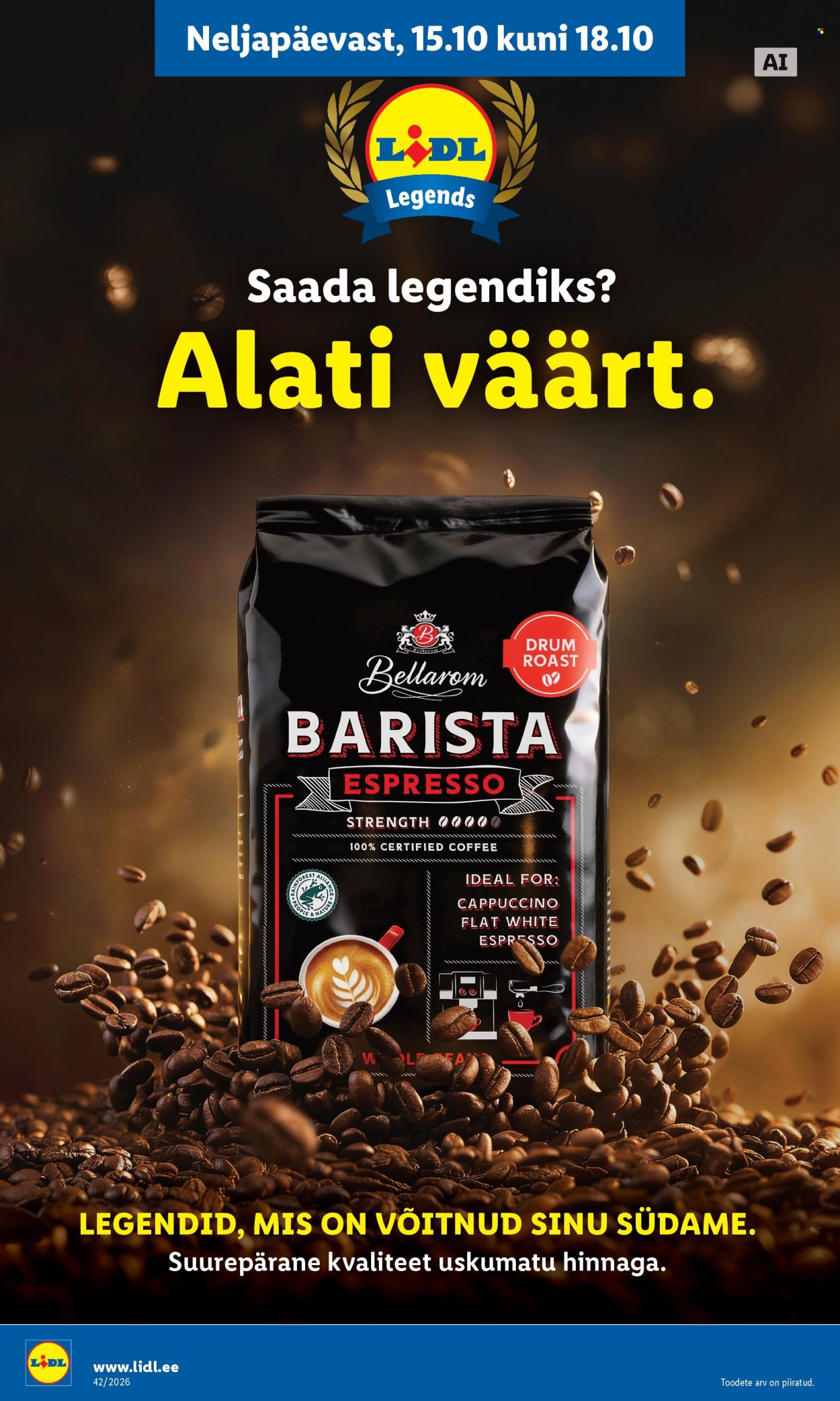 Lidl kliendileht (12.10 - 18.10.2026)