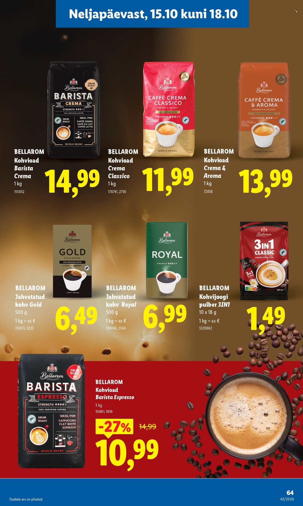 Lidl kliendileht (12.10 - 18.10.2026)
