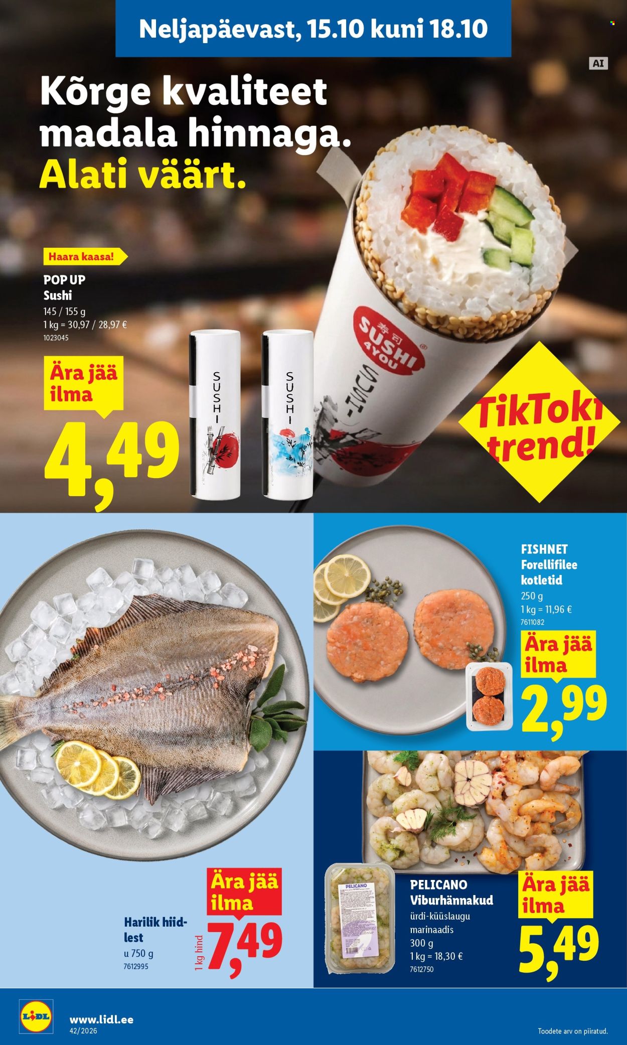 Lidl kliendileht (12.10 - 18.10.2026)