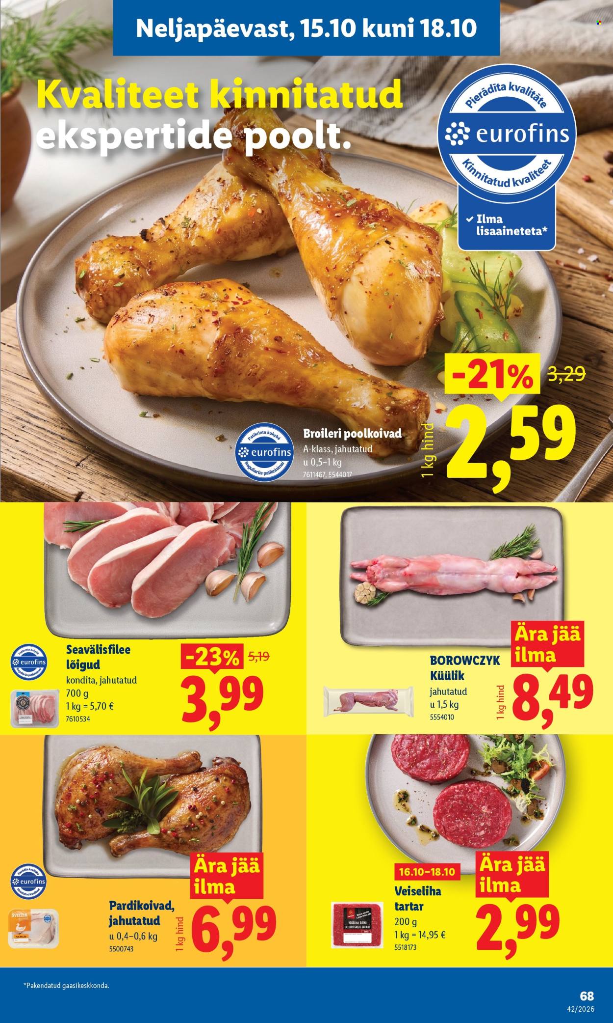 Lidl kliendileht (12.10 - 18.10.2026)