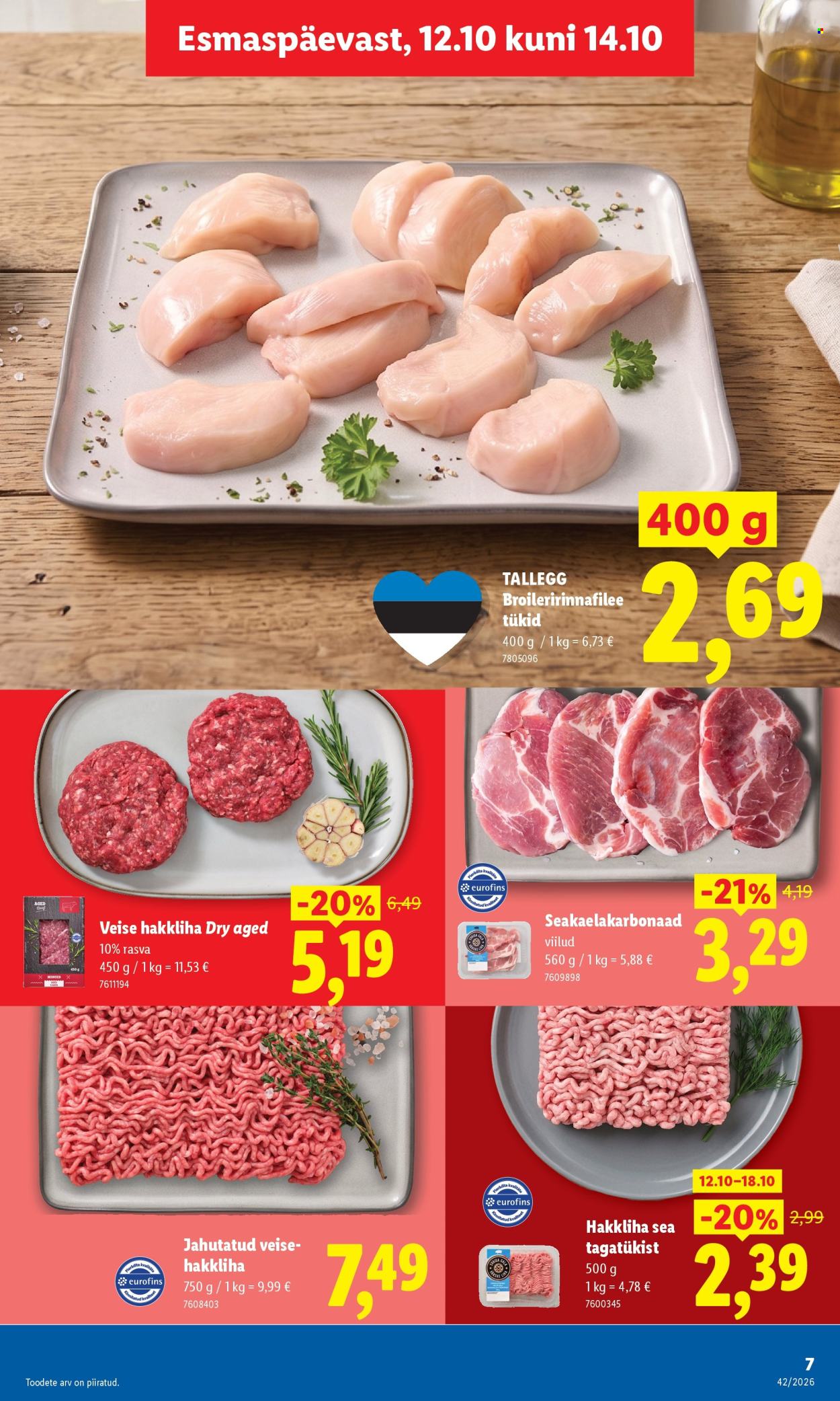 Lidl kliendileht (12.10 - 18.10.2026)