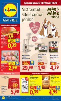 Lidl kliendileht (12.10 - 18.10.2026)