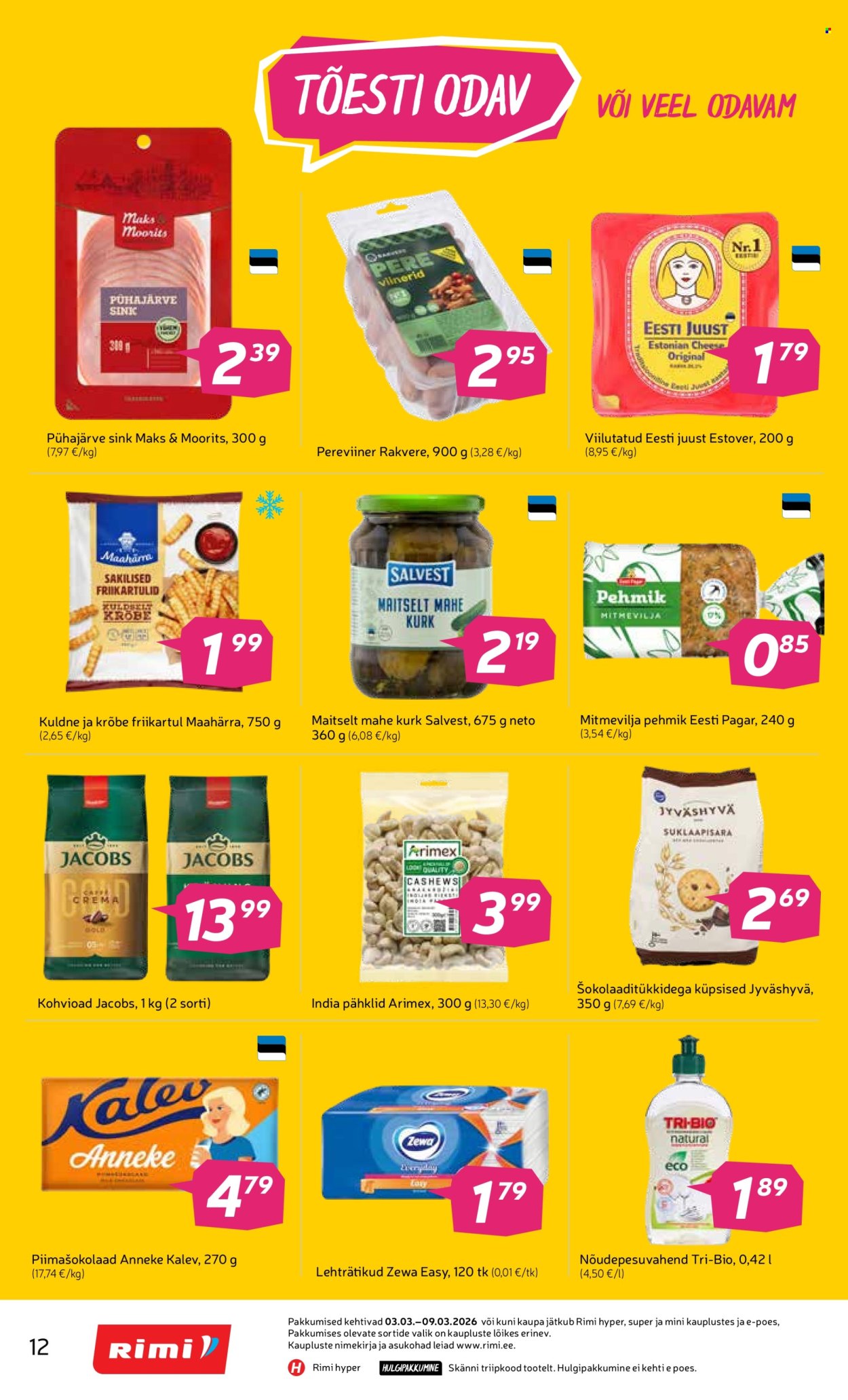 Rimi kliendileht - Kliendileht (3.03 - 9.03.2026)