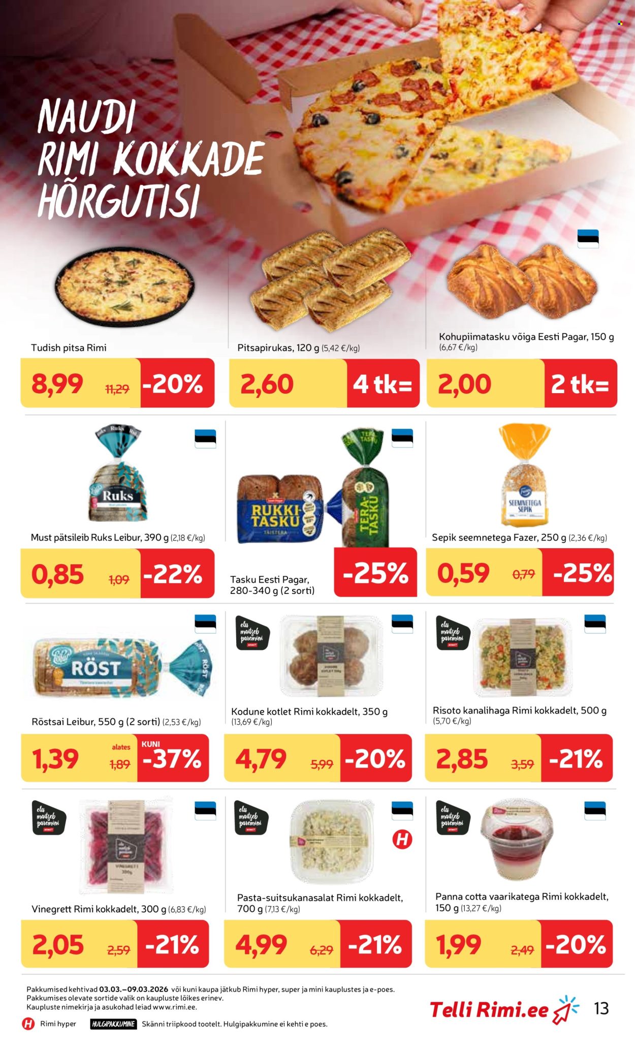 Rimi kliendileht - Kliendileht (3.03 - 9.03.2026)