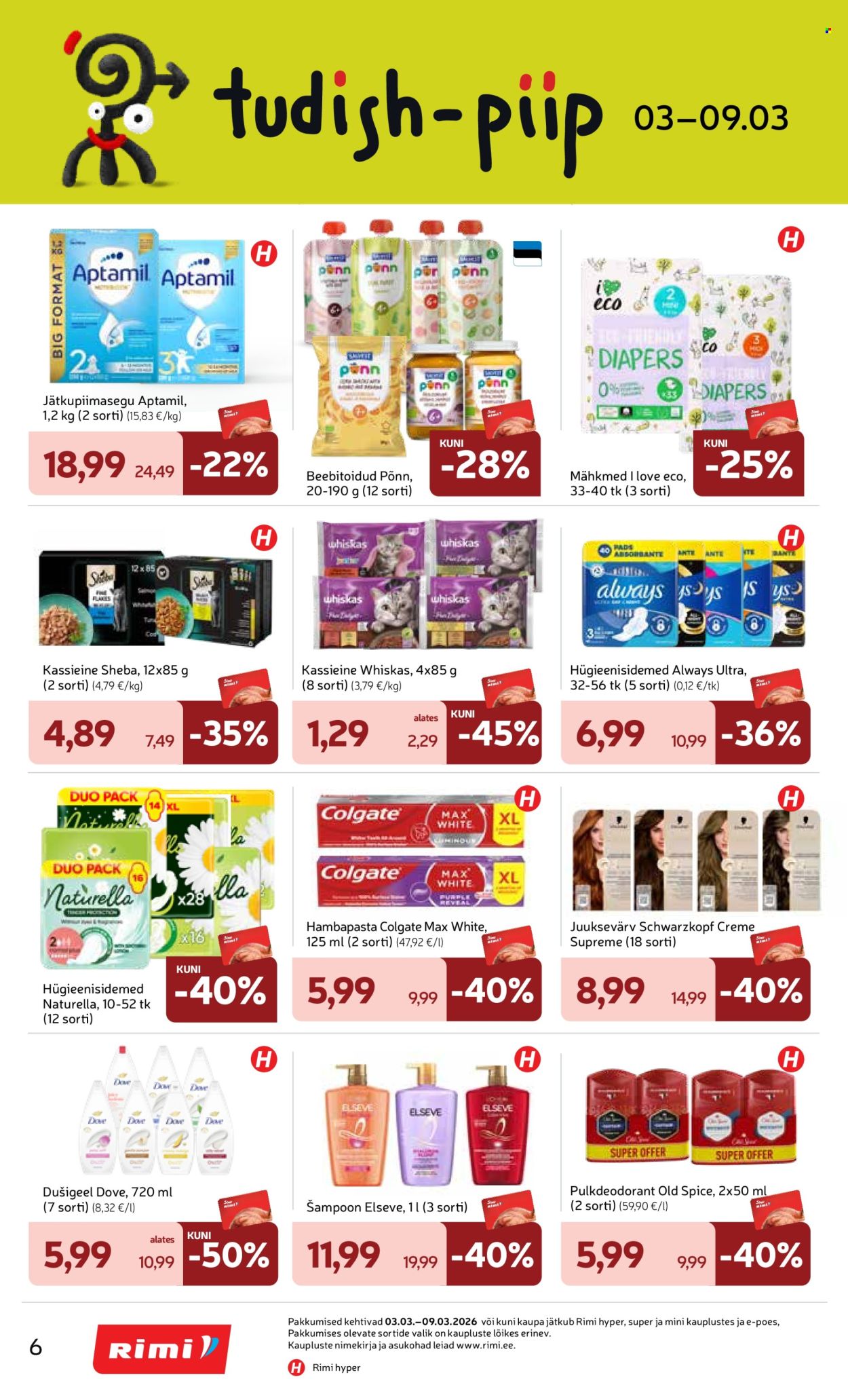 Rimi kliendileht - Kliendileht (3.03 - 9.03.2026)