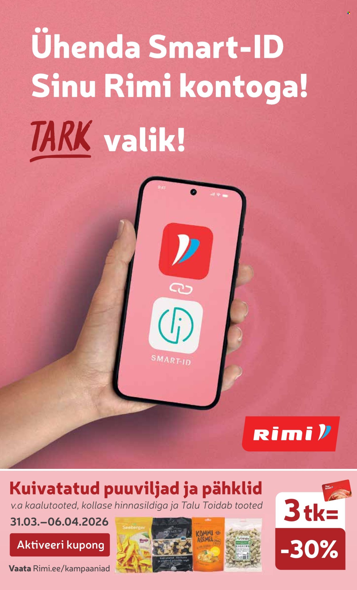 Rimi kliendileht - Kliendileht (31.03 - 6.04.2026)