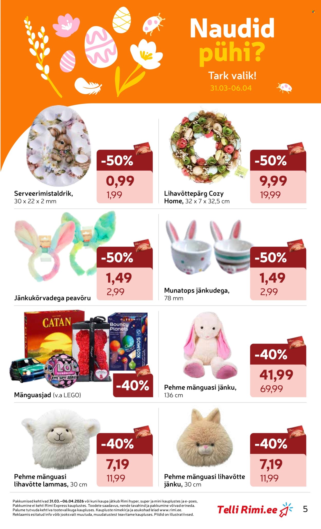 Rimi kliendileht - Kliendileht (31.03 - 6.04.2026)