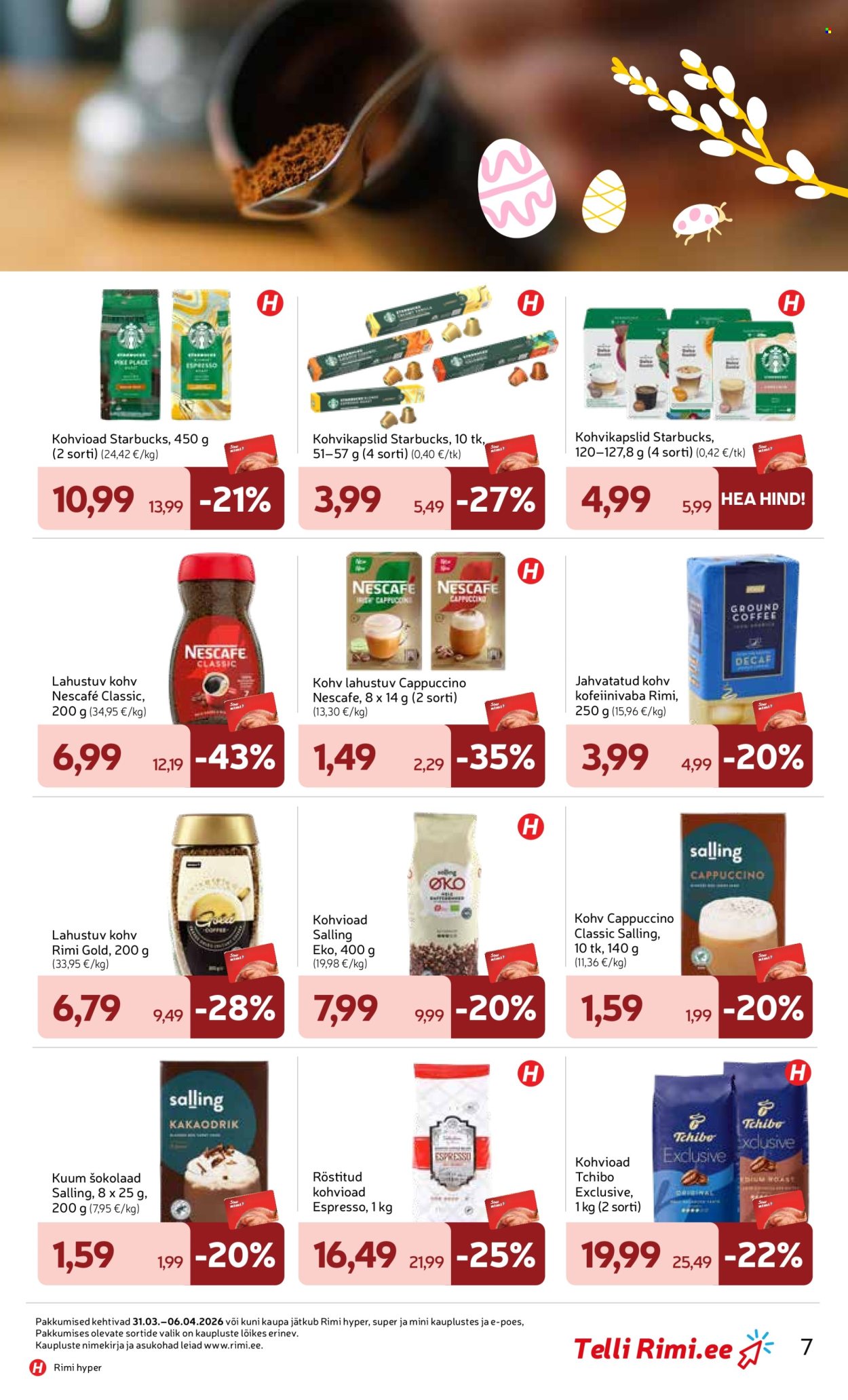 Rimi kliendileht - Kliendileht (31.03 - 6.04.2026)