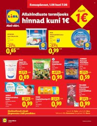 Lidl kliendileht - Allahindluste tormijooks (1.06 - 7.06.2026)