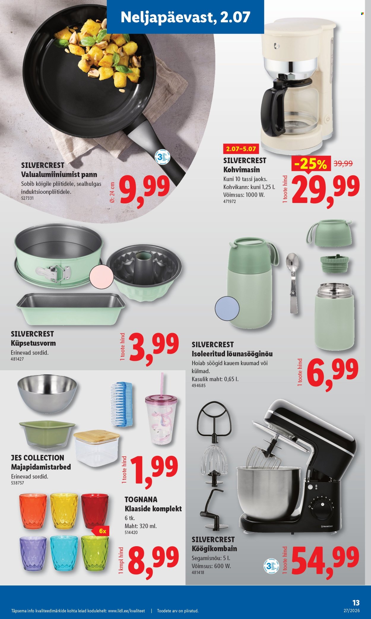 Lidl kliendileht (29.06 - 5.07.2026)