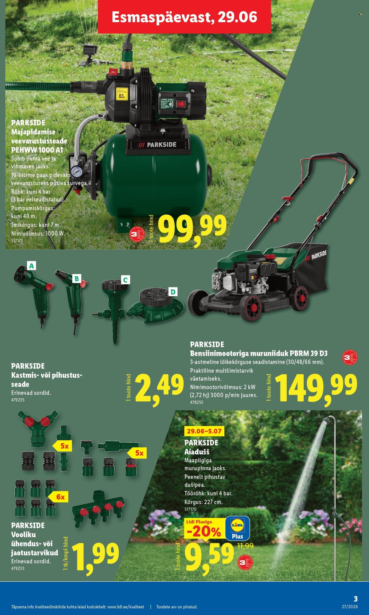 Lidl kliendileht (29.06 - 5.07.2026)