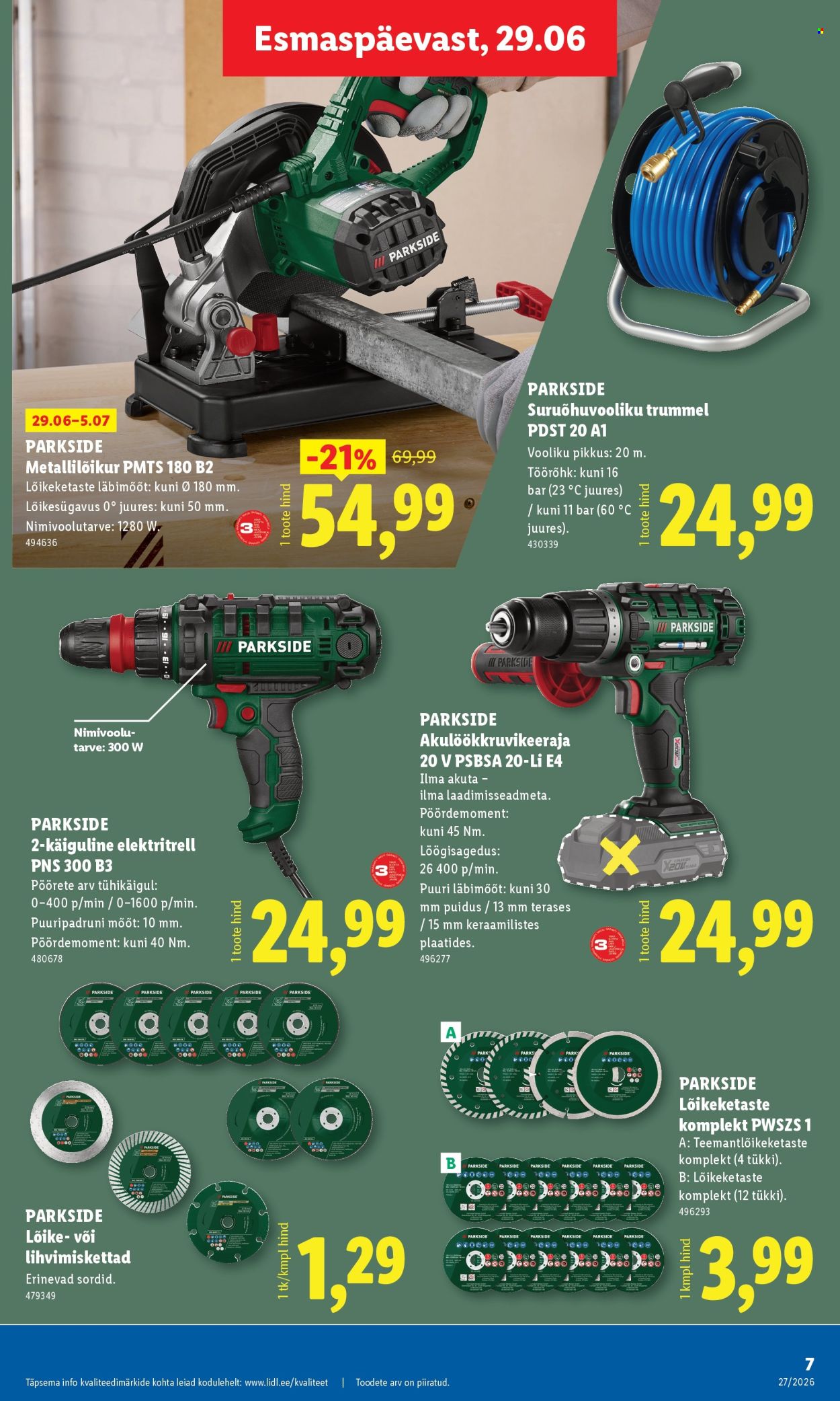 Lidl kliendileht (29.06 - 5.07.2026)