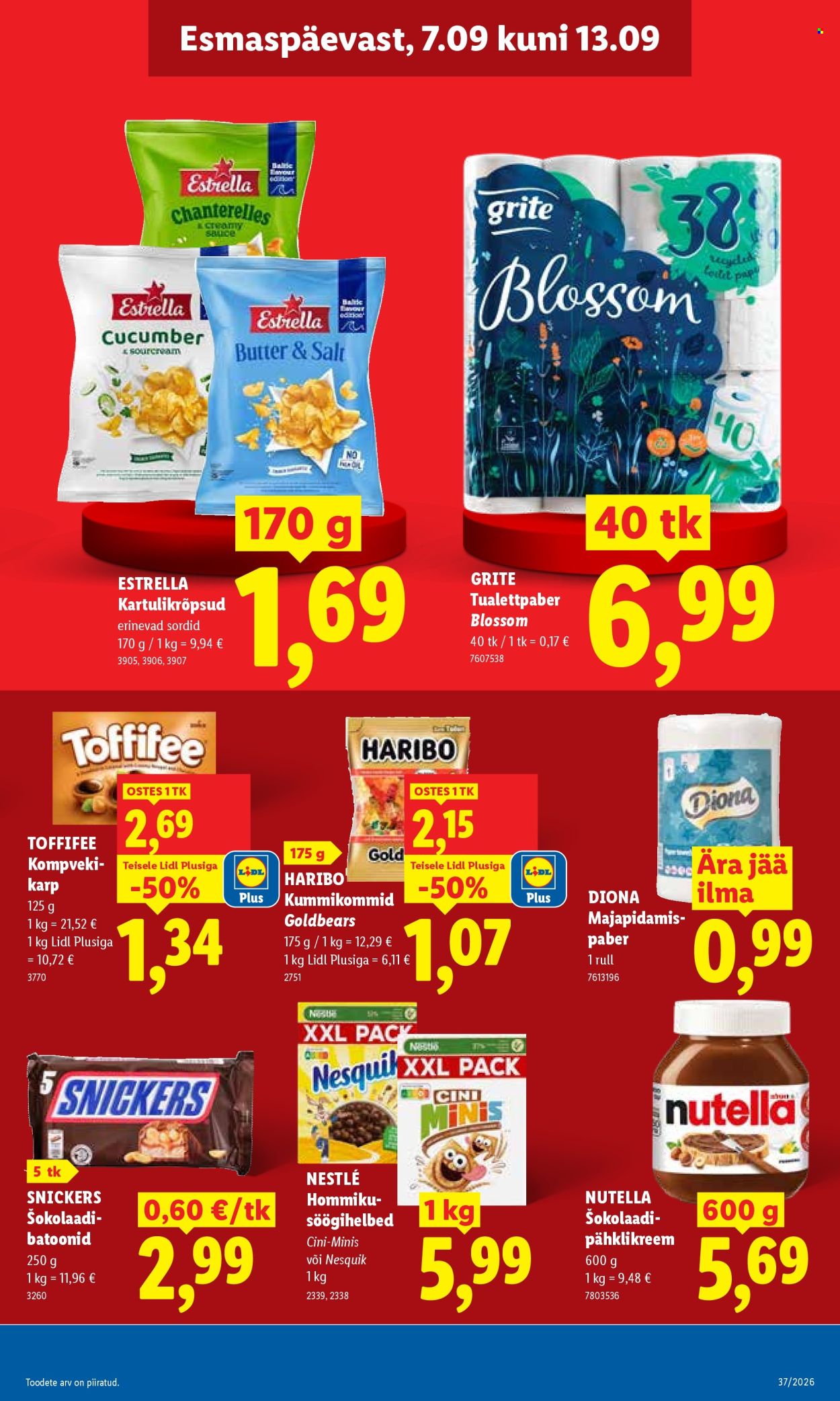 Lidl kliendileht (7.09 - 13.09.2026)