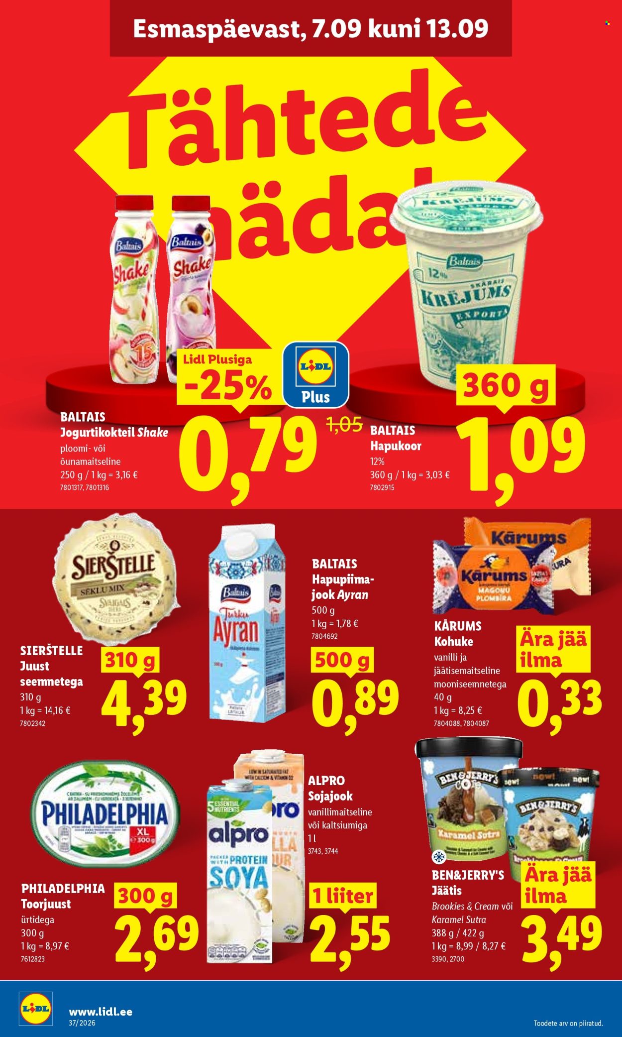 Lidl kliendileht (7.09 - 13.09.2026)