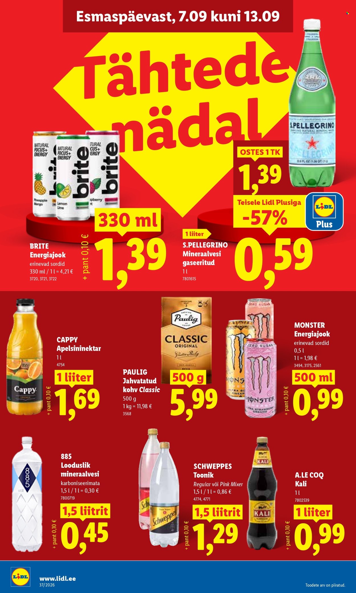 Lidl kliendileht (7.09 - 13.09.2026)