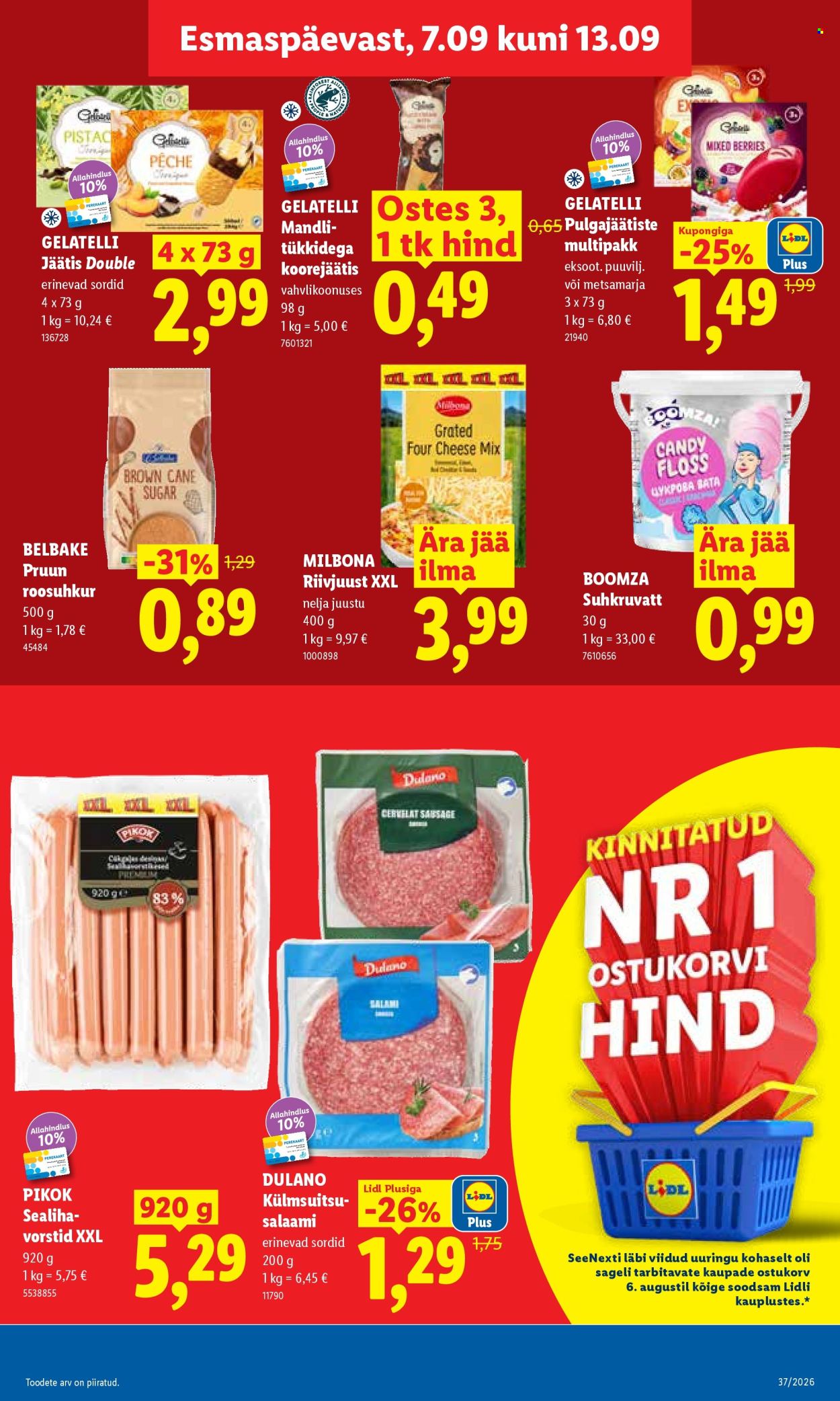Lidl kliendileht (7.09 - 13.09.2026)