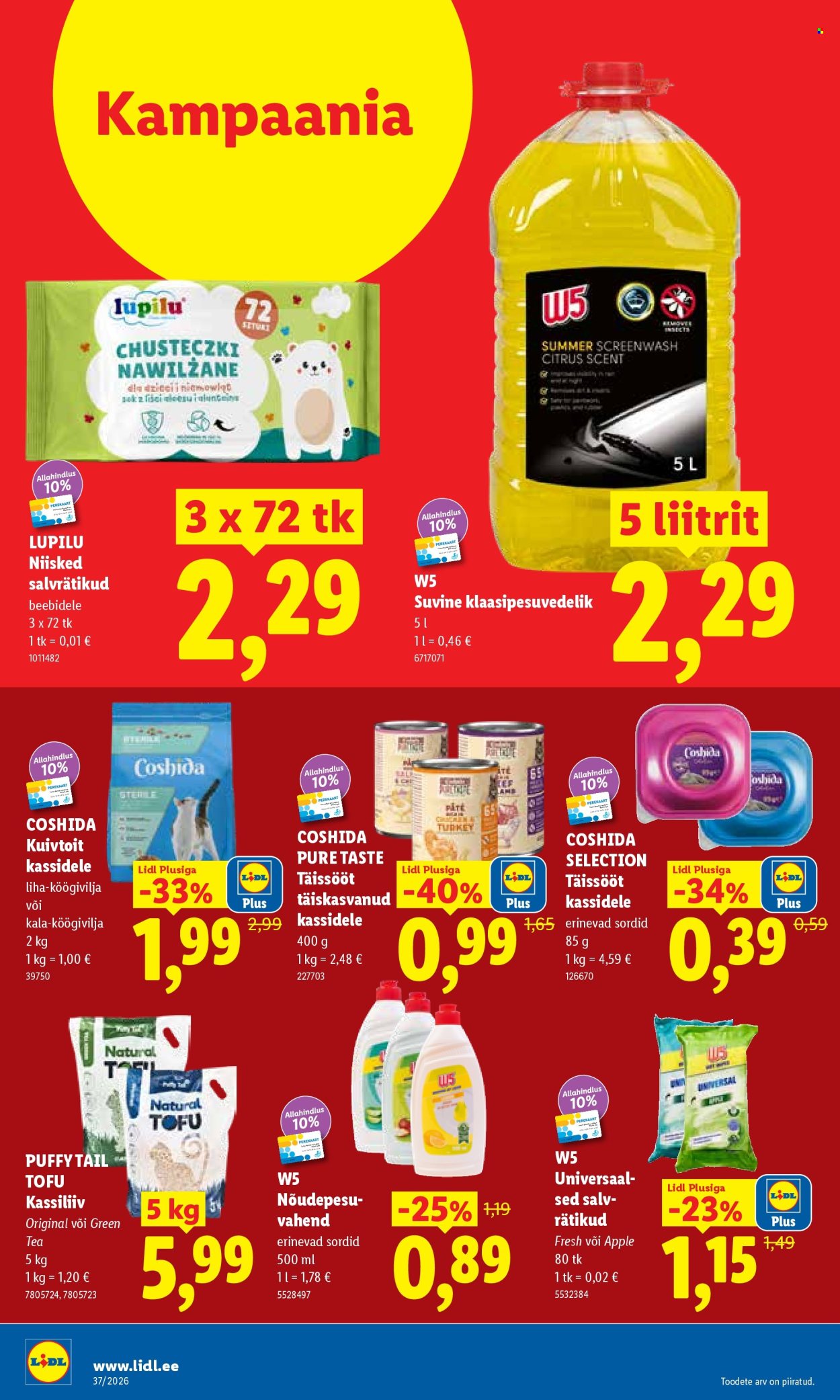 Lidl kliendileht (7.09 - 13.09.2026)