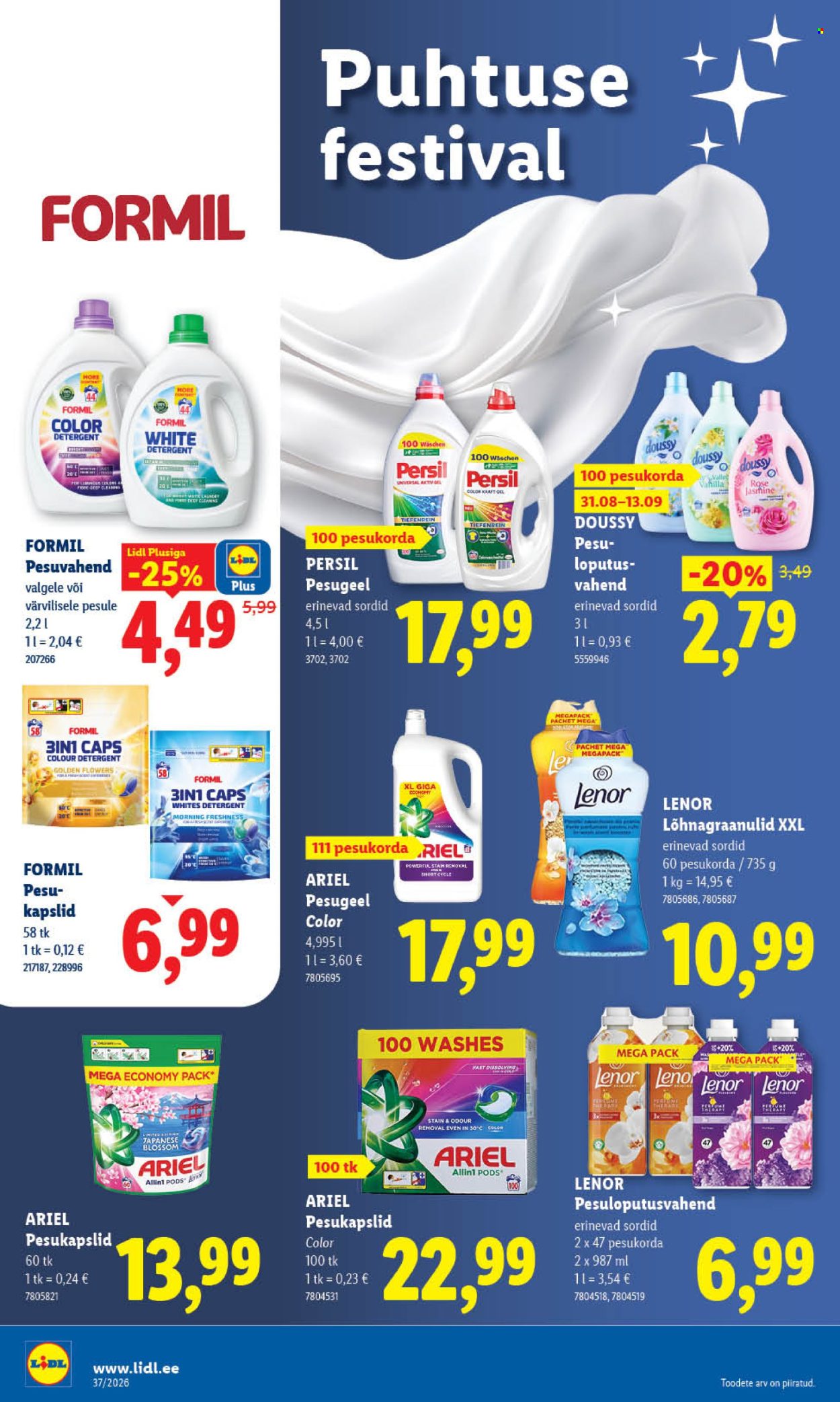 Lidl kliendileht (7.09 - 13.09.2026)