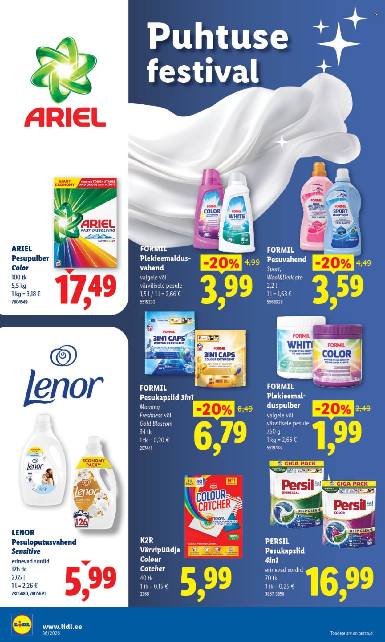 Lidl kliendileht (7.09 - 13.09.2026)