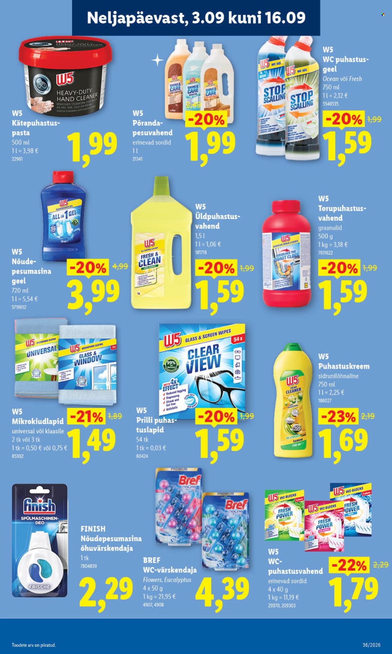 Lidl kliendileht (7.09 - 13.09.2026)