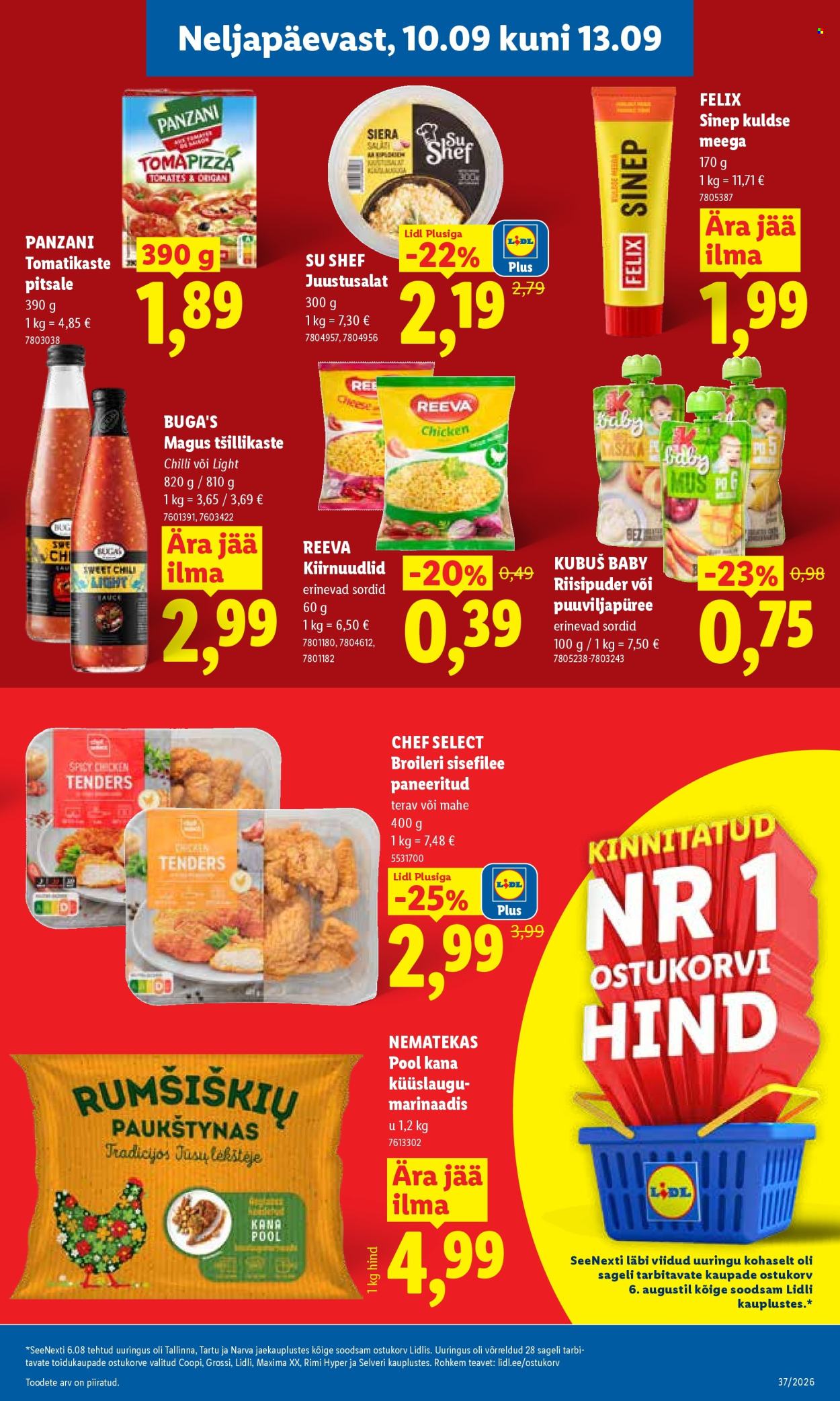 Lidl kliendileht (7.09 - 13.09.2026)
