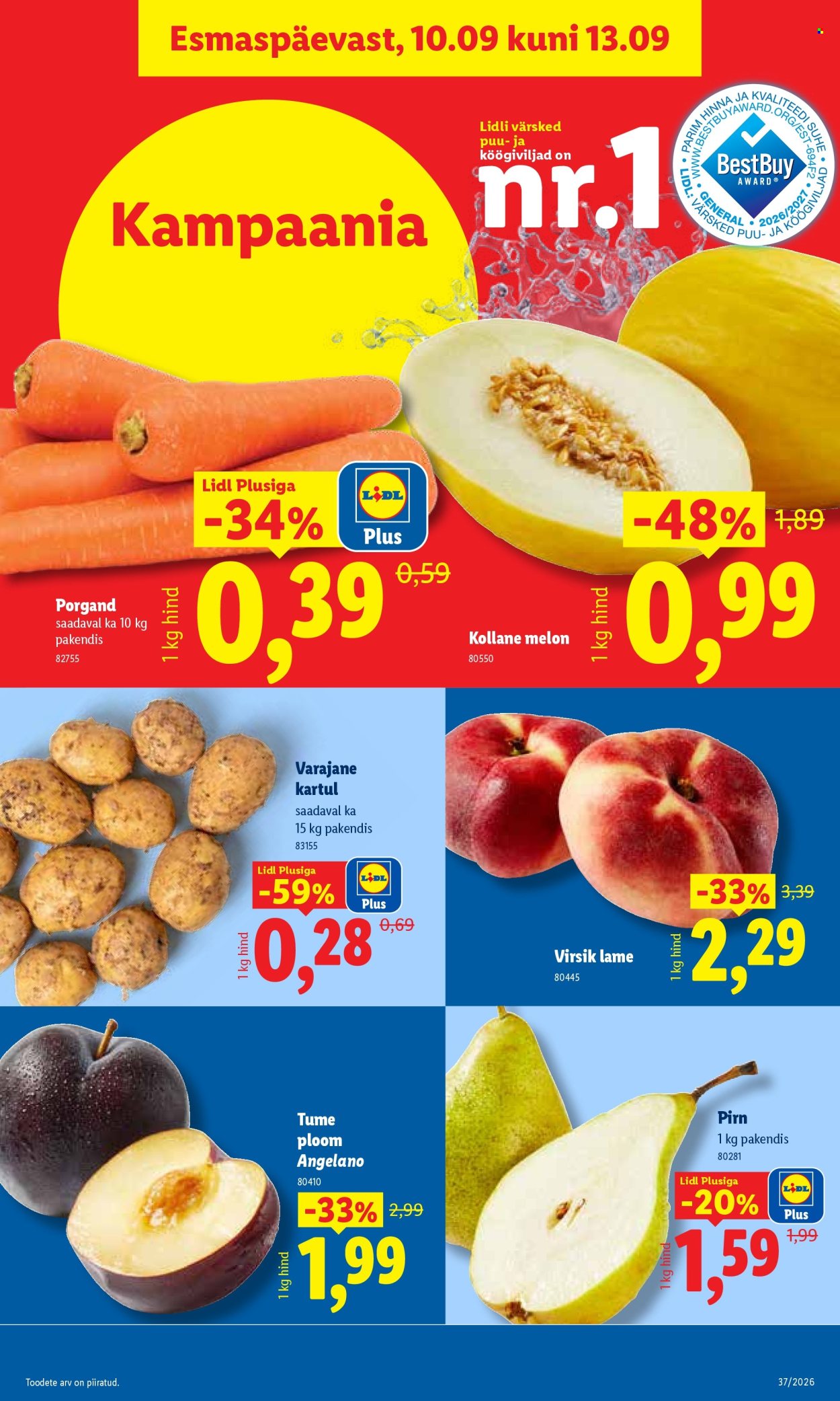 Lidl kliendileht (7.09 - 13.09.2026)