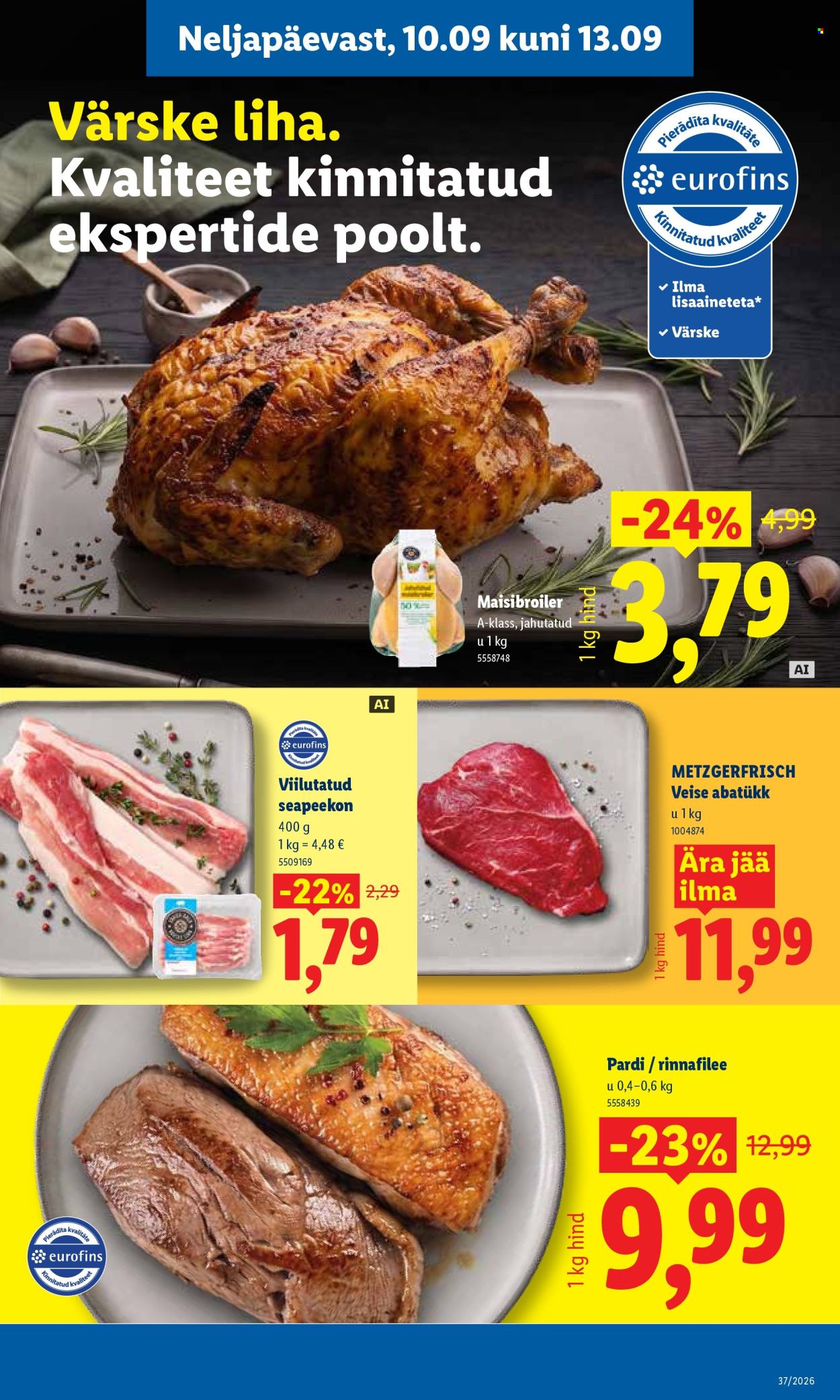 Lidl kliendileht (7.09 - 13.09.2026)